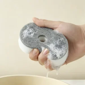 Factory Direct Round Soft Cleaning Sponge Scouring Pad Kitchen Pot Pan Cleaning Tool