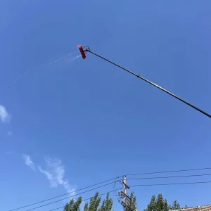 Factory Direct Sale High Rise Telescopic Window Washing Tools With Two Jets Brush for Household Cleaning