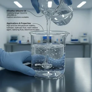Factory Direct Sales High Quality Dimethyl Silicone Oil 50cst-400000cst Customizable Daily Chemical Product