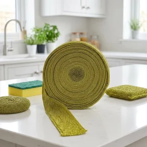 Factory Direct Sales Semi Finished Washable Cleaning Sponge Scrubber Scourer Raw Material