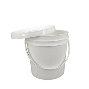 Factory Direct Sales of Customizable logo 4L Plastic Buckets Food-grade Plastic Buckets with Lids