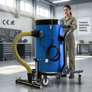 Factory Direct Single-Phase 220V 3600W HEPA Cartridge Filter Single-Phase Portable Industrial Vacuum Cleaner