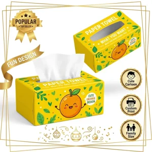 Factory Direct Soft Facial Tissue for Dry and Wet Cleaning High Quality Comfortable Bulk Price
