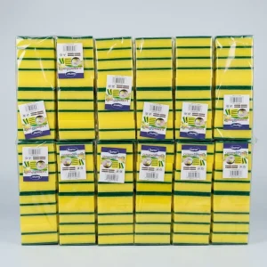 Factory Direct Supply 10-Piece Pack Dishwashing Sponge Scouring Pad