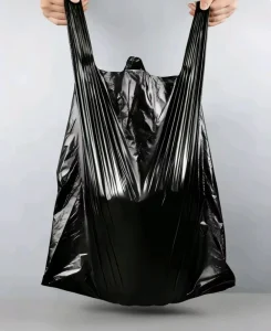 Factory Direct Supply 45 x 50 cm 30 Micron Drawstring PE Plastic Trash Bags