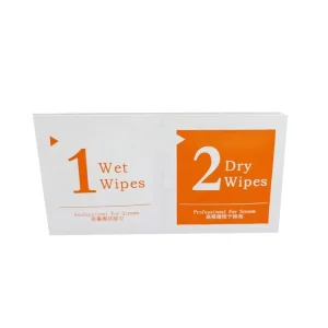 Factory Direct Supply Dry and Wet Dust Removal Wipes for Tempered Glass LCD/LED Screens