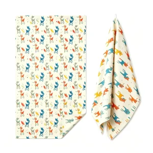 Factory Direct Supply Microfiber Kitchen Towel Sublimation Custom Quick Dry Cleaning Tea Dish Towel for Kitchen
