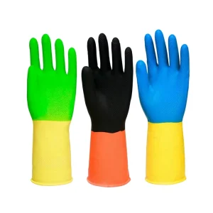 Factory Direct Thickened Abrasion-Resistant Chemical-Resistant Industrial Household Work Gloves, Waterproof