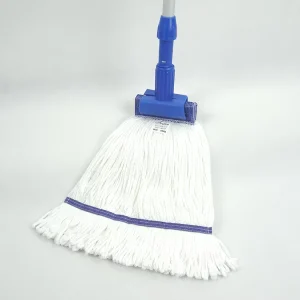 Factory Direct Washable White String Wet Mop for School and Hospital Cleaning
