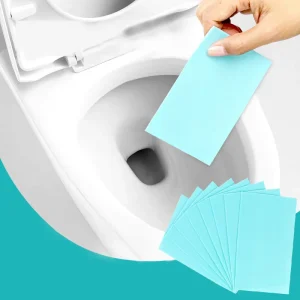 Factory Disposable Toilet Bowl Sheets Eco-Friendly Ocean Scent Stain Removal