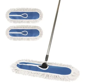 Factory Easy-Install Flat Pocket Mop Head Floor Dust Mop Cleaner