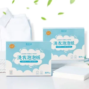 Factory Eco Friendly Disposable Hand Washing High Foam Laundry Soap Sheets Super Concentration Solid Underwear Fresh