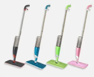 Factory Floor Cleaning Flat Water Spray Mop 360 Rotating Cleaning Floor with Water Spray for Floor Cleaning