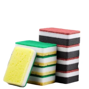 Factory High-Density Dishwashing Sponge Scrubber Scouring Pad
