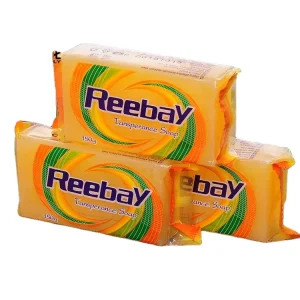 Factory High Quality 150g Yellow Transparent Laundry Soap for Clothes Washing