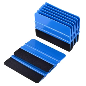 Factory High Quality Multifunctional Felt Edge Squeegee Glass Cleaning Tool