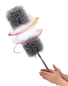 Factory Household Adjustable Length Feather Duster for Room and Car Cleaning