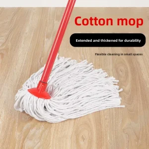Factory Indoor Cotton Floor Mop for Kitchen Living Room and Bathroom Cleaning