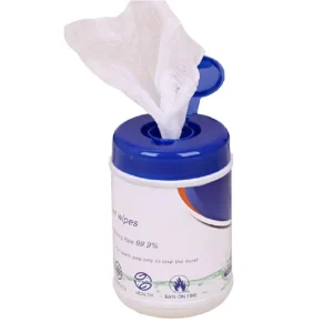 Factory Lemon Scented Cleansing Soft Travel Mini Wet Wipes Non-Woven Fabric