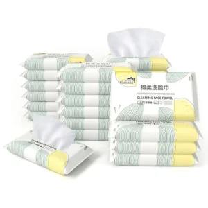 Factory-Made Disposable Dry Facial Cleaning Tissues for Daily Use Dry Wipes for Household Use