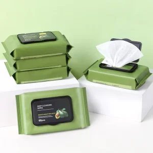 Factory Makeup Removing Cleansing Face Wipes Flushable Feminine OEM Wet Tissue Wipes Makeup Remover Wipes