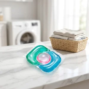 Factory Manufacturer Laundry Detergent Capsules Low-Foam Bleaching and Color Transfer Prevention