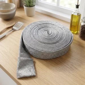 Factory Manufacturer Polyester Kitchen Cleaning Sponge Material Fabric Cloth in Roll