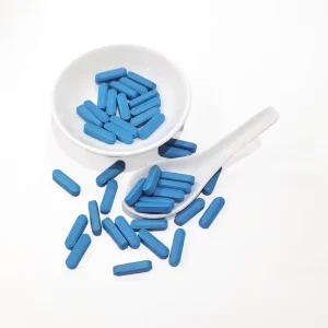 Factory Men Herbal 500mg Blue Tablets Daily Vitality OEM Supplement