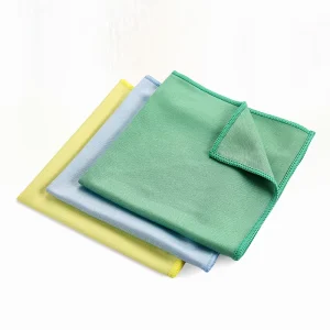 Factory Microfiber Cleaning Cloth Lint free Microfiber Glass Towel for Cleaning Window Glass Polishing Cloth