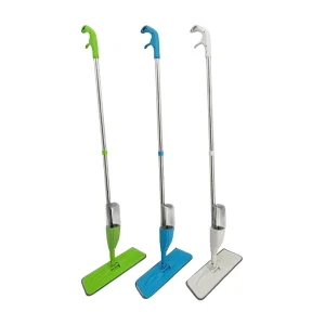 Factory Microfiber Mop 35cm Stainless Steel Aluminum Rod Water Spray Foldable Durable Handle Fast Floor Cleaning Low
