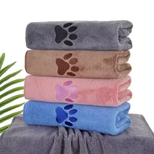 Factory Microfiber Pet Dog Quick Clean Dry Dog Towel