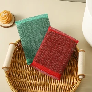 Factory Multi purpose Reusable High Water Absorption Durable Kitchen Scrub Scouring Sponge Pad