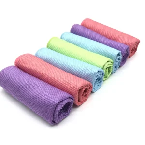 Factory OEM Fish Scale Microfiber Cleaning Cloth Streak Free Lint Free Polishing Towels Absorbent for Kitchen Glass Window