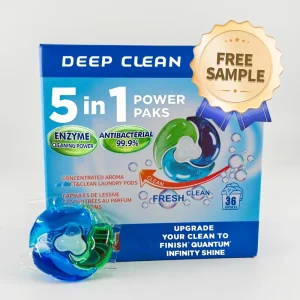 Factory OEM High Active All in 1 Laundry Detergent Pods in Paper Box