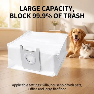 Factory OEM Non woven Bag for EVE Plus Robot Vacuum Cleaner Spare Parts Dust Filter Bag Garbage Storage Bag