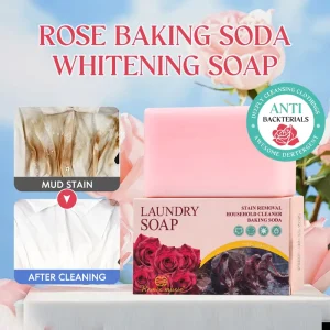 Factory OEM ODM Eco Friendly Rose Solid Laundry Soap with Rich Foam and 30 50% Active Ingredients