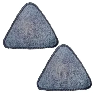 Factory Outlet Durable Triangle Microfiber Mop Cloth for Reusable and Easy to Clean and Replace Mop Pads