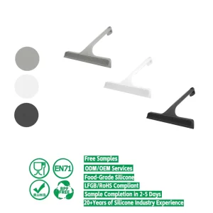 Factory Outlet Window Cleaner Glass Cleaning Wiper Window Cleaner Tools Silicone Rubber Scraper Bathroom Squeegee