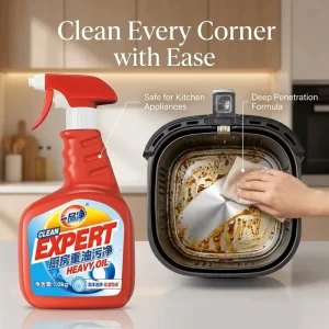 Factory Price 1kg Kitchen Cleaner Spray Multi surface Heavy Oil Stain Removal Agent Bulk Supply