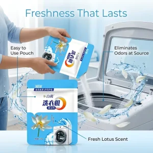 Factory Price 250g Washing Machine Cleaner Powder Pouch Deep Descaling and Mold Remover for Washing Machines