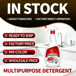 Factory Price 500ml Multipurpose Detergent Oil Stain Cleaner for Kitchen Appliances