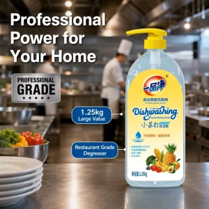 Factory Price Baking Soda Dishwashing Detergent Gentle on Hands Multi Purpose Kitchen Cleaner OEM