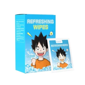 Factory Price Customization Eco Friendly Large Size Portable Sport Cooling Wipes Ice Wipes Hot Day Refreshing Non Woven
