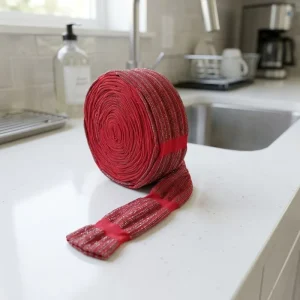 Factory Price Dishwashing Sponge Raw Material Fabric Rolls for Kitchen Cleaning