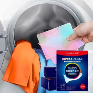 Factory Price Eco Friendly Disposable Laundry Detergent Absorption Color Dye Trapping Paper Solid 40pcs Box for Clothes Washing