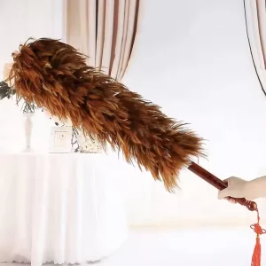 Factory Price Feather Duster Supplier Chicken Feather Duster for Daily Cleaning
