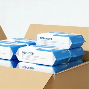 Factory Price Flushable Wet Paper Biodegradable Household Cleaning Bulk Custom Logo