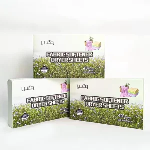 Factory Price Harmless Fabric Softener Dryer Sheets Non Toxic Fresh Linen Lavender Scent Fabric Softener Dryer Sheets