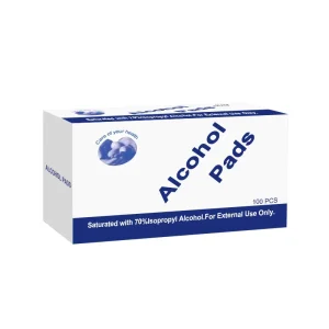 Factory Price Household Disposable Non-Woven Sterile 70% Isopropyl Alcohol Pads for Home Use