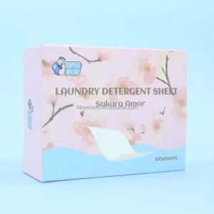 Factory Price Household Laundry Detergent Tablets and Biodegradable Paper Washing Sheets
